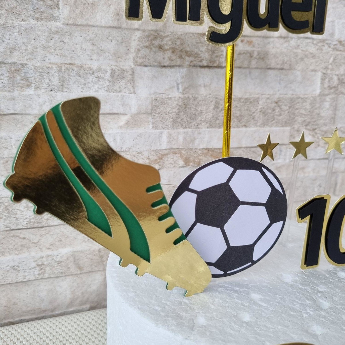 Combo + Arquivo de Corte - Topo de Bolo - Futebol - Imagem 3
