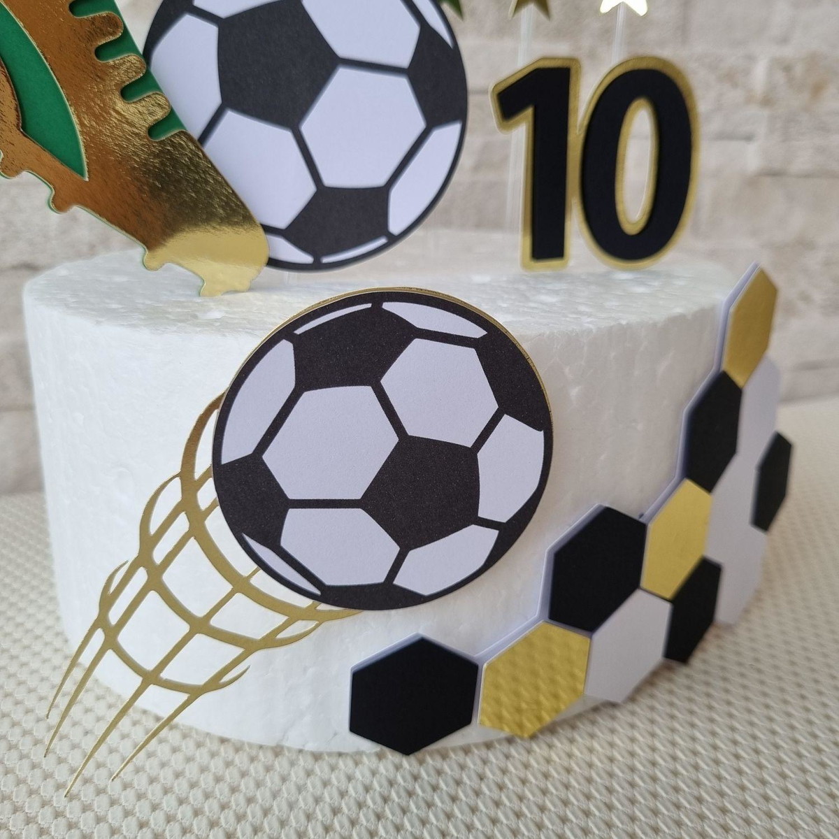 Combo + Arquivo de Corte - Topo de Bolo - Futebol - Imagem 2