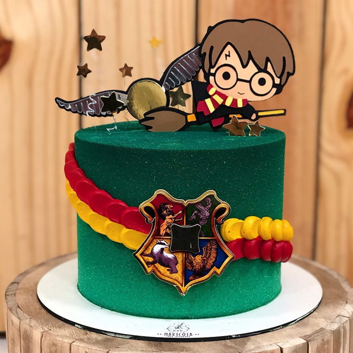 Arquivo de Corte Topo de Bolo Harry Potter Cute