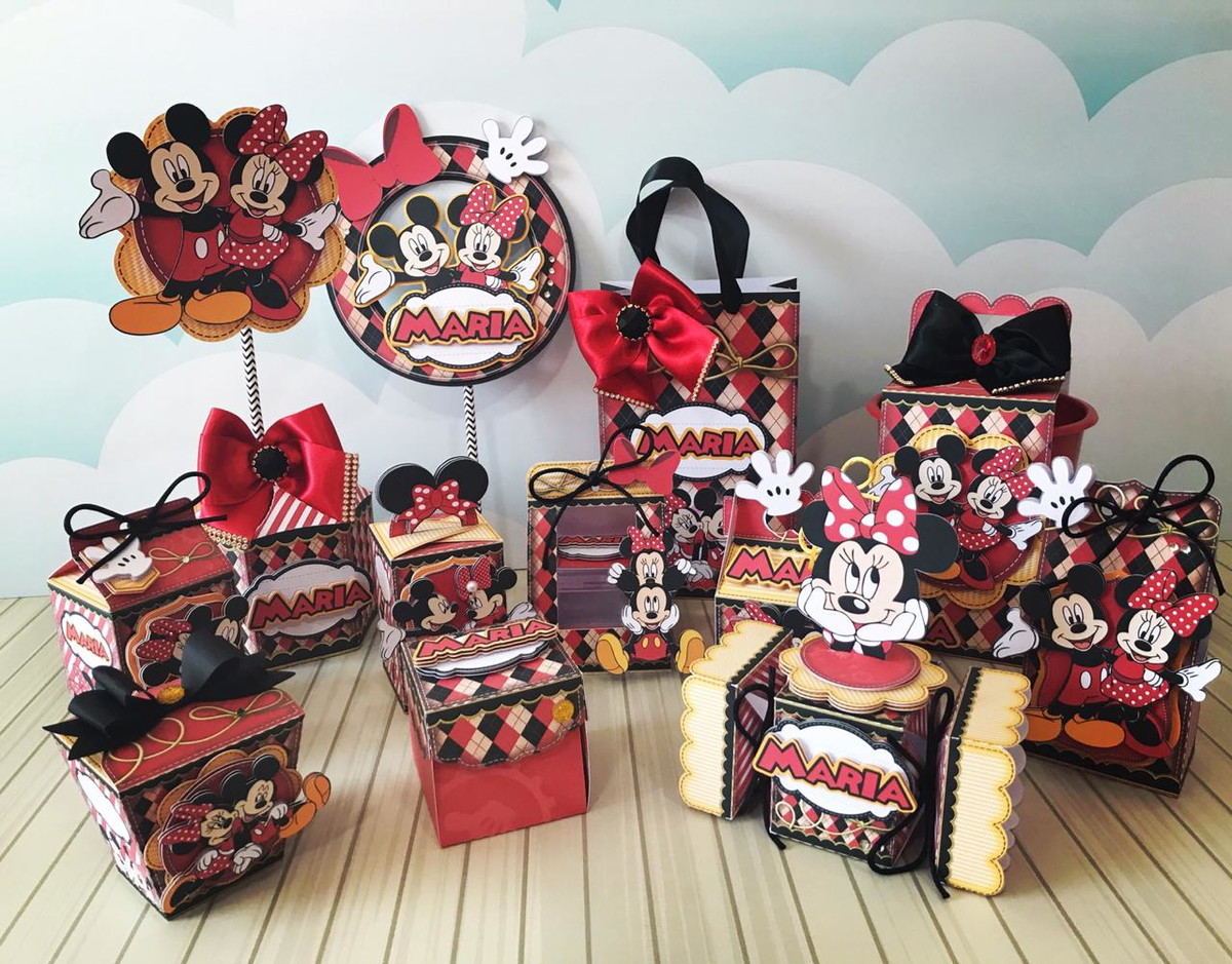 Arquivo de Corte Minnie e Mickey Studio e pdf