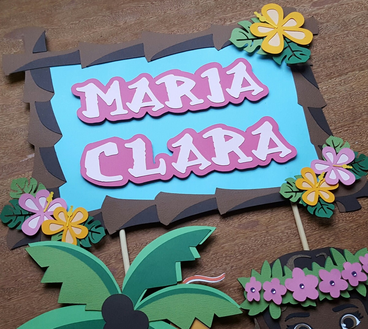 Arquivos de Corte Topos de Bolo Moana - Imagem 3