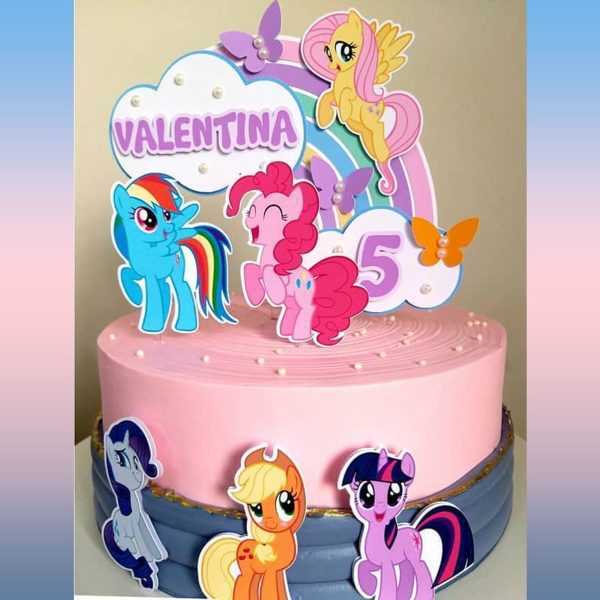 Arquivo de Corte Topo de Bolo My Little Pony 84