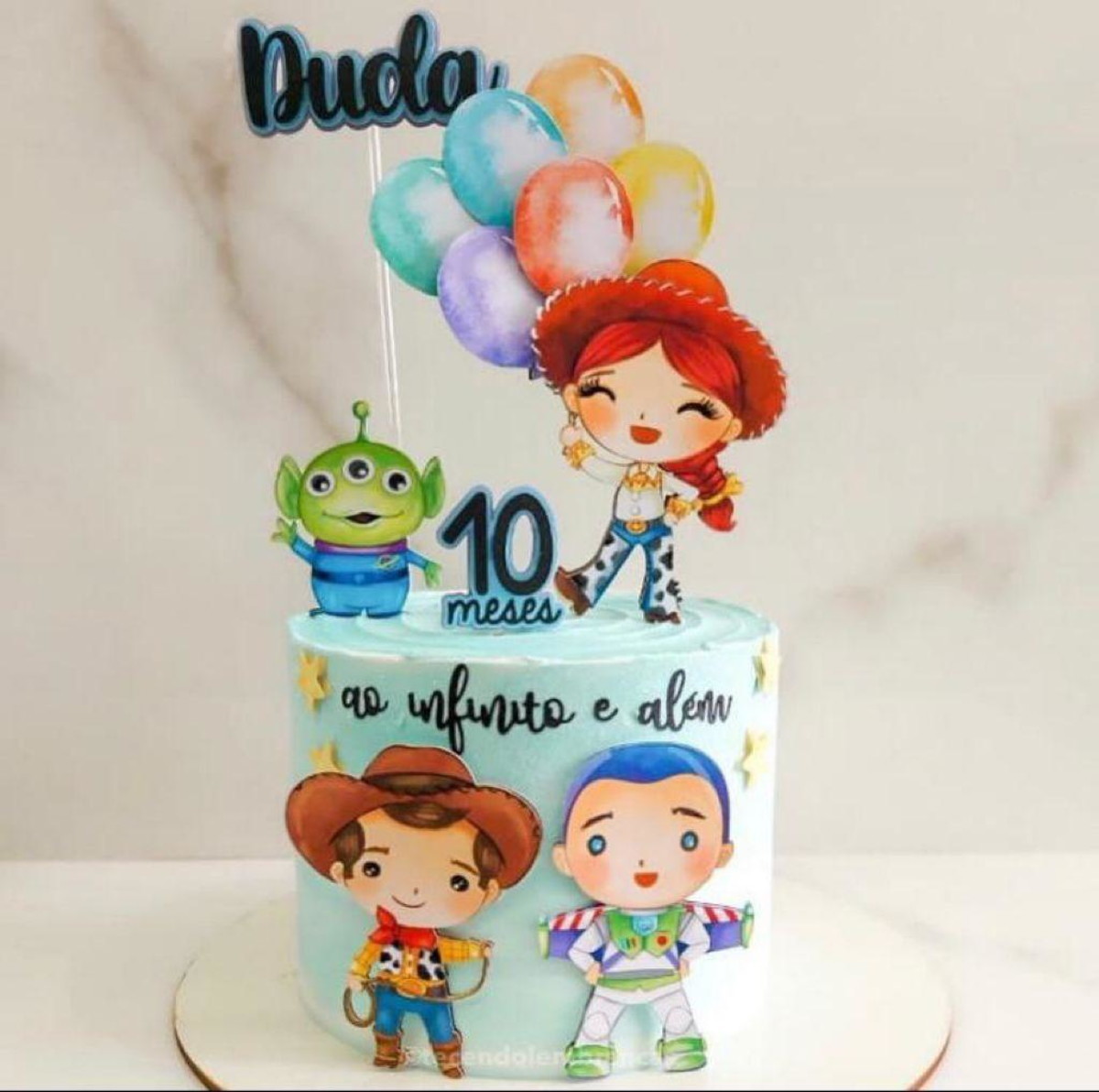 Arquivo de Corte Topo de Bolo Toy Story 4 Cute