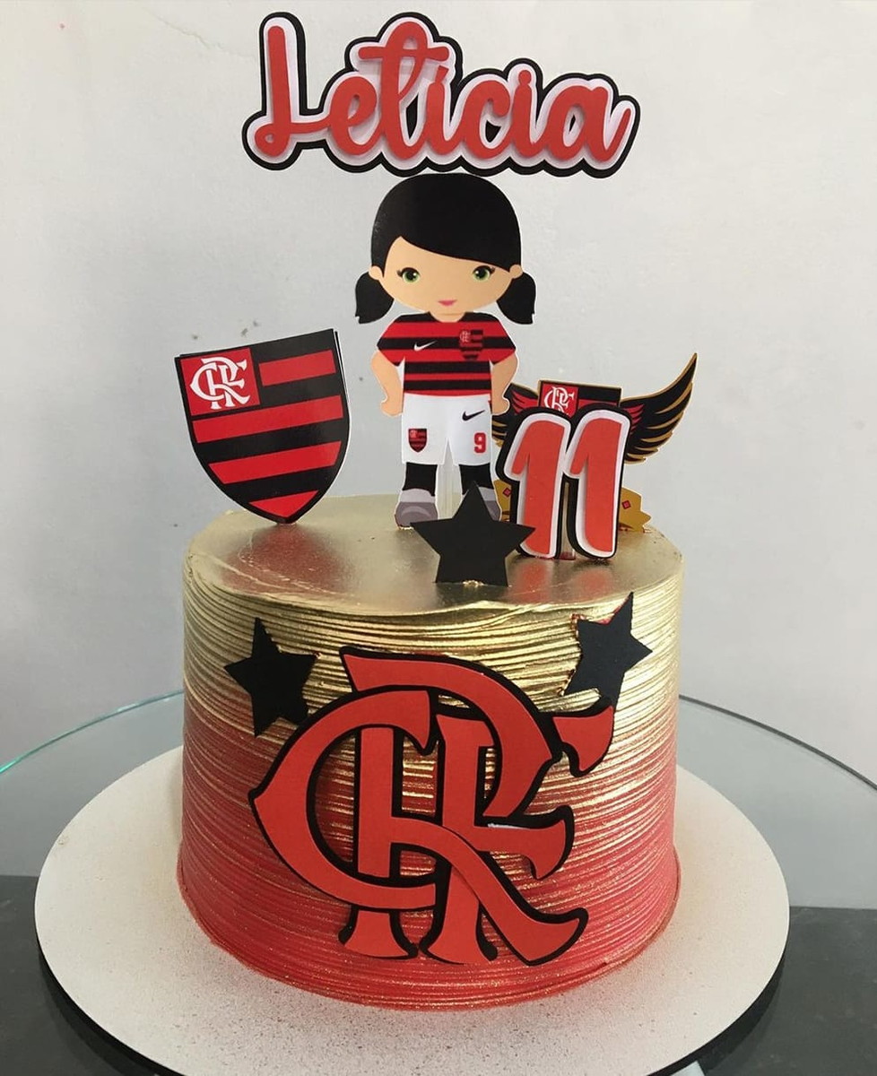 Arquivo de Corte Topo Flamengo Menina