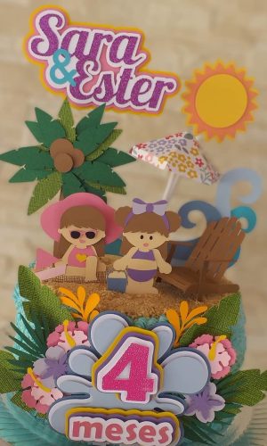 Arquivo de corte topo menina verão