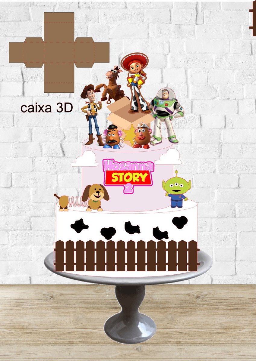 Arquivo de Corte Topo Toy Story Menina