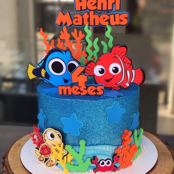 Arquivo de topo de bolo procurando nemo