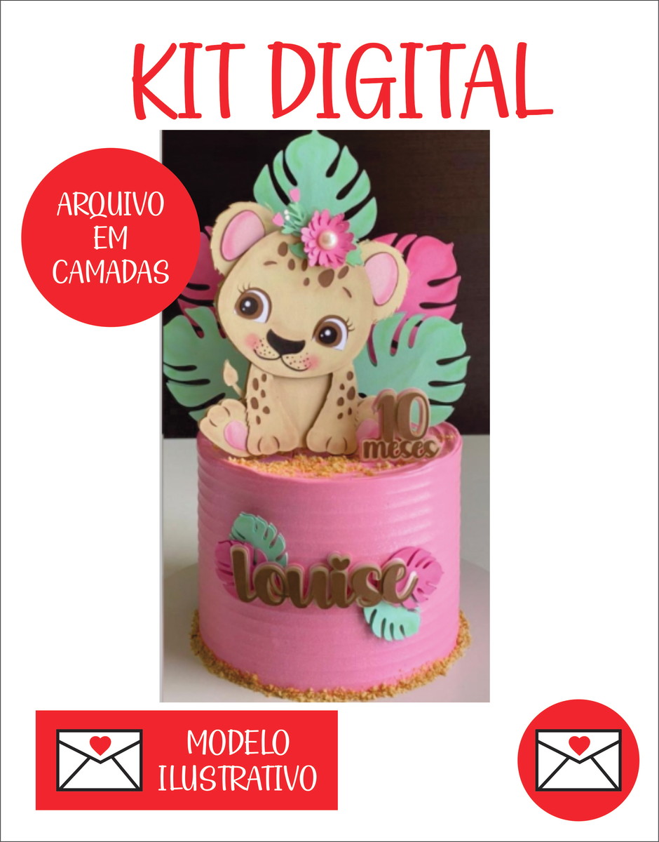 Arquivo de Topo Leopardo Cute
