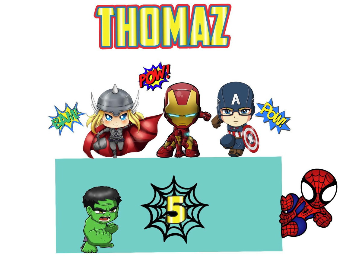 Arquivo Digital Avengers Cute - Imagem 2