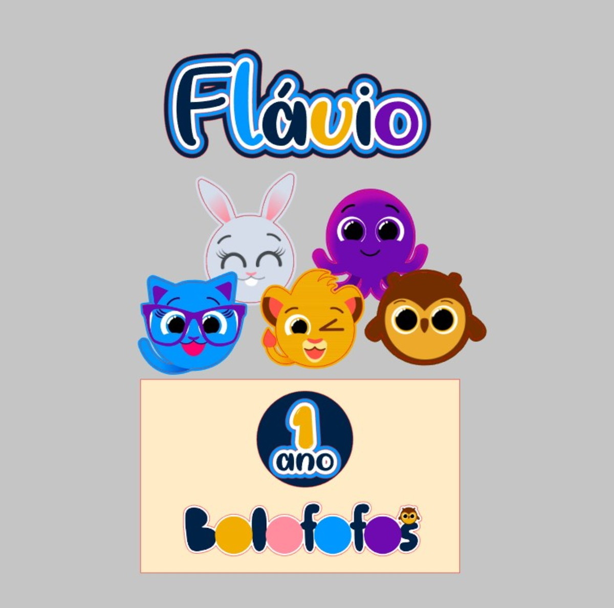ARQUIVO DIGITAL - Topo de bolo Dinossauro Cute + 4 - Imagem 5