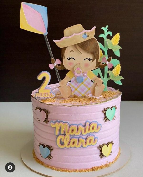 Arquivo Topo de Bolo - Festa Junina Bebê Menina