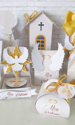Arquivos de corte kit batizado neutro