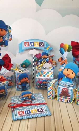 Arquivos de corte kit Pocoyo menino