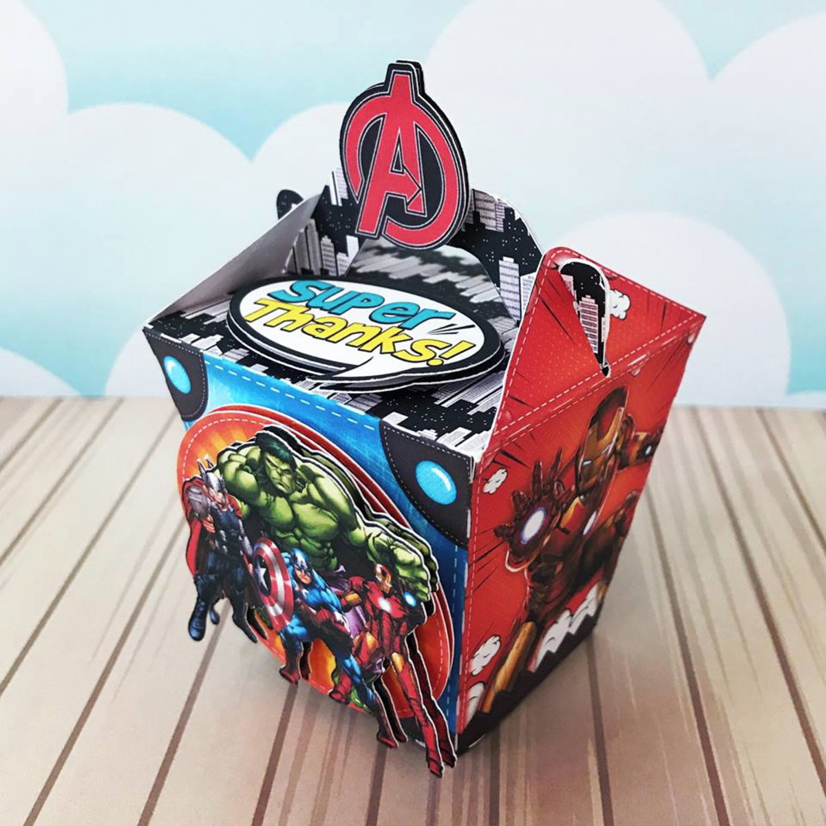 Arquivos de corte kit vingadores 02 - Imagem 4