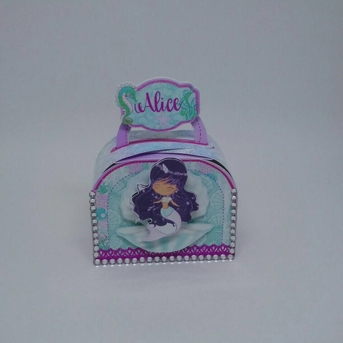 Arquivos de corte para silhouette Sereia Cute - Imagem 4