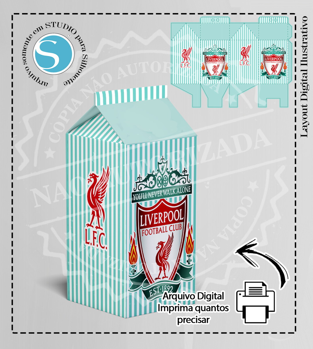 CAIXA MILK TIMES LIVERPOOL - ARQUIVO DIGITAL
