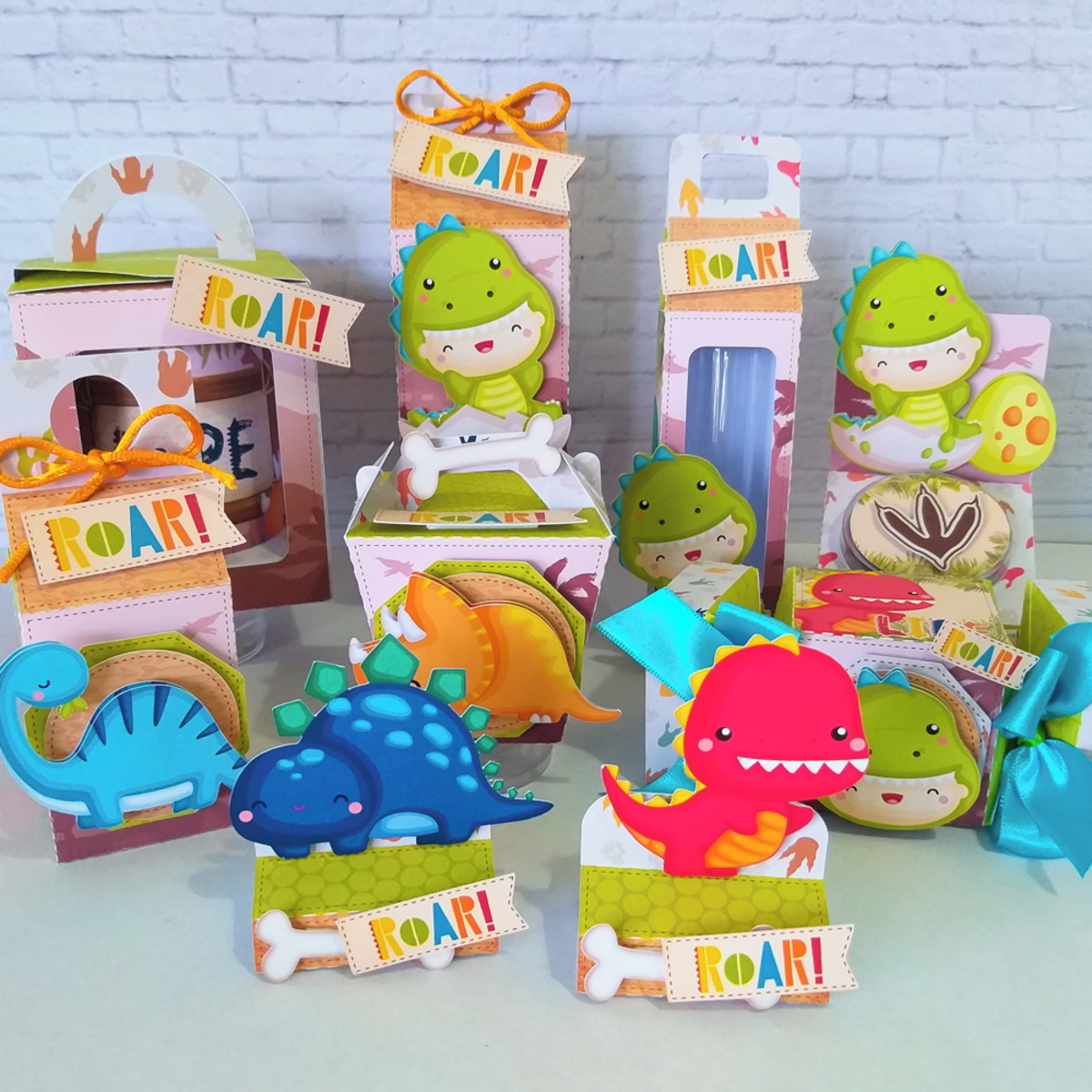 Dino Baby 4 - Arquivos de Corte Studio e pdf - 2502