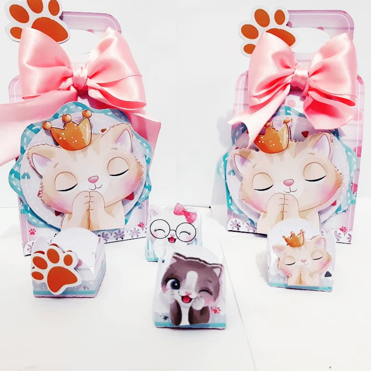 Gatinha Cute - Arquivos de Corte Studio e pdf + Fotos 3112 - Imagem 5