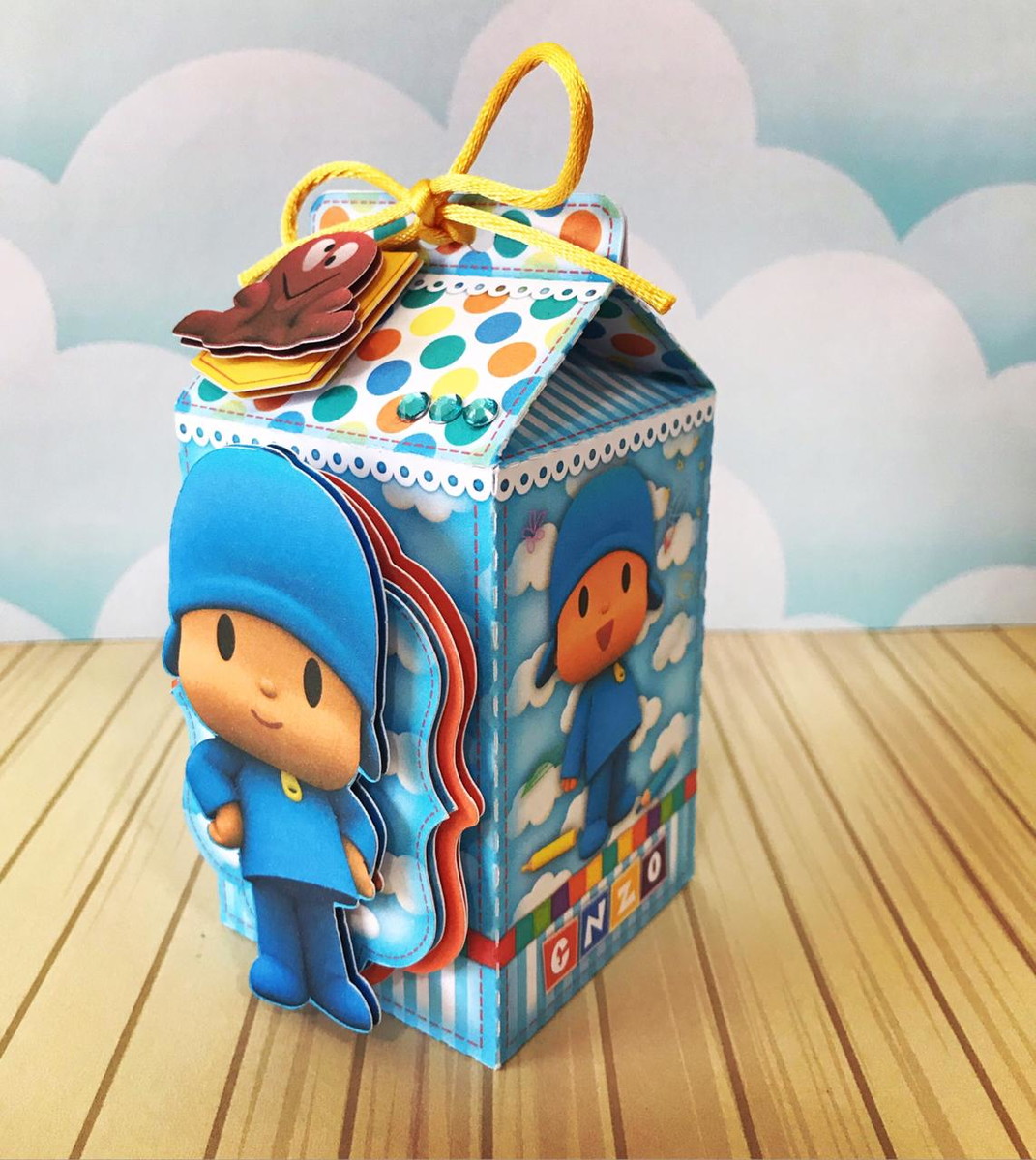 M:526 Arquivo de Corte POCOYO MENINO - Studio e PDF - Imagem 2