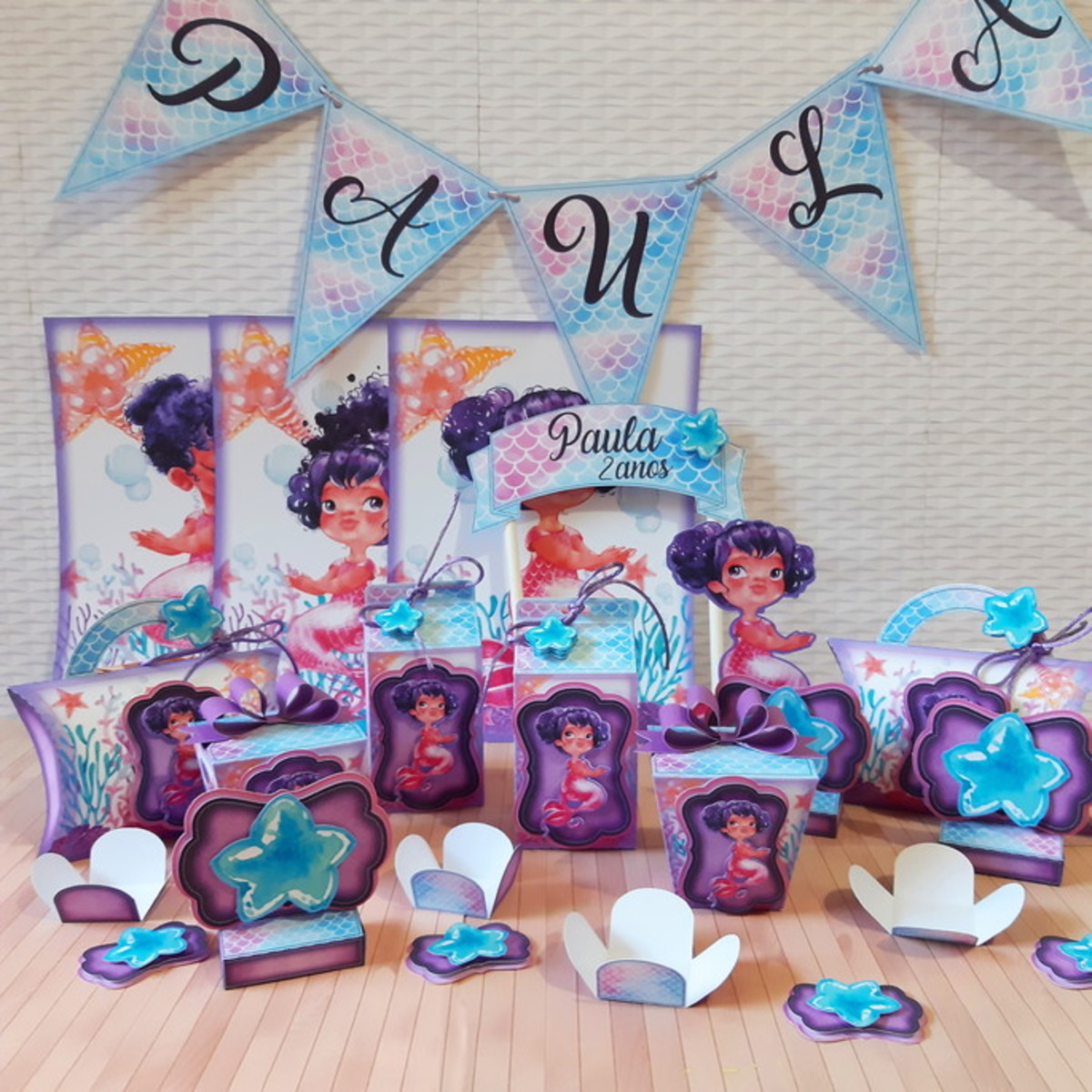 Sereia Cute - Arquivos de Corte Studio e pdf + Fotos 334