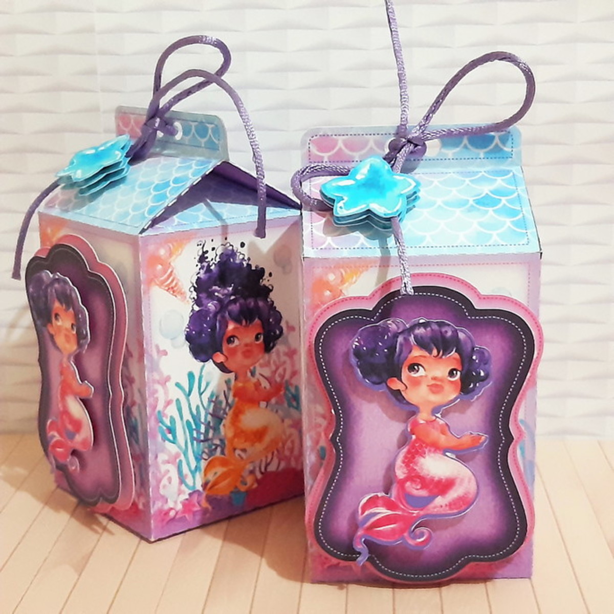 Sereia Cute - Arquivos de Corte Studio e pdf + Fotos 334 - Imagem 2