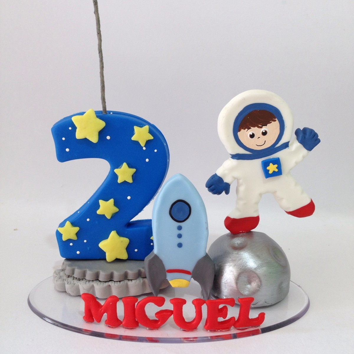 Topo De Bolo Astronauta - Imagem 5