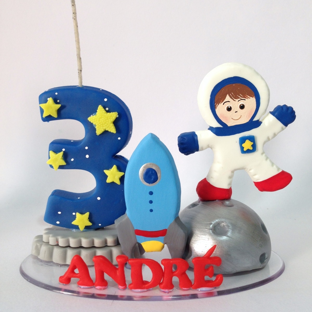 Topo De Bolo Astronauta - Imagem 3