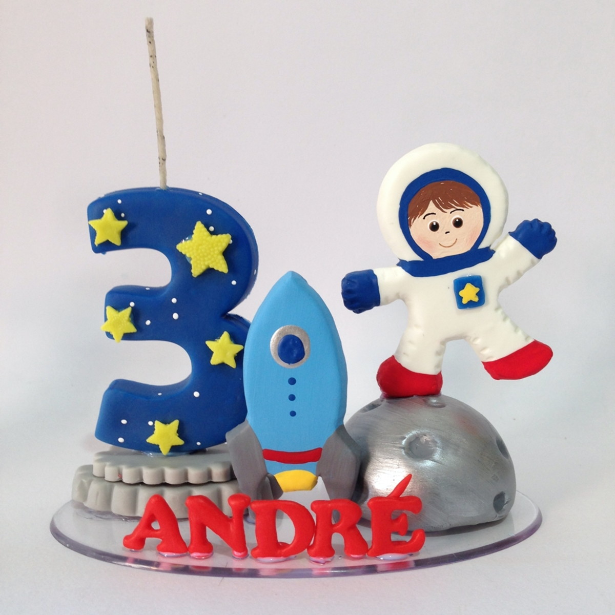 Topo De Bolo Astronauta - Imagem 2
