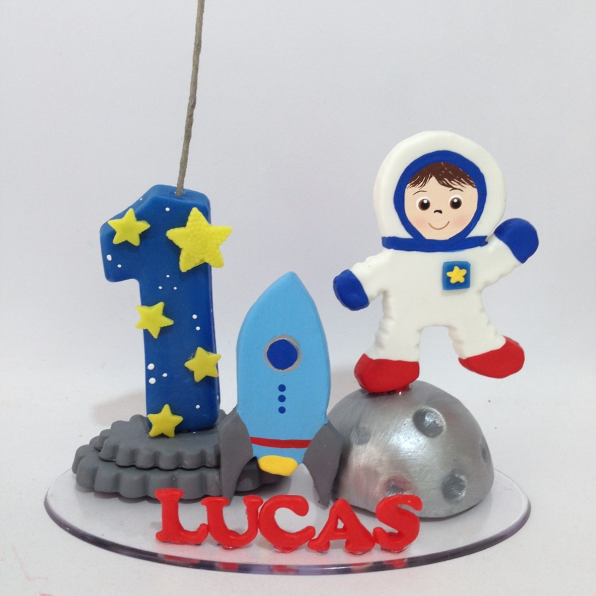 Topo De Bolo Astronauta