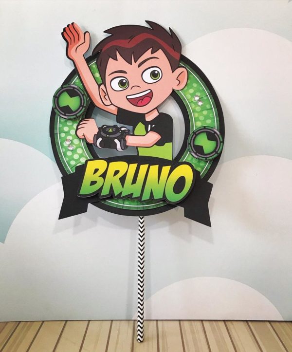 Topo de Bolo Ben 10