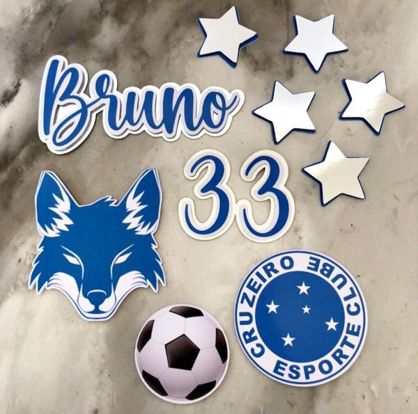 Topo de Bolo Cruzeiro - Imagem 2