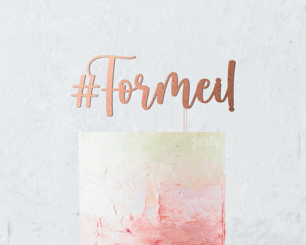 Topo de Bolo #formei! - Formatura