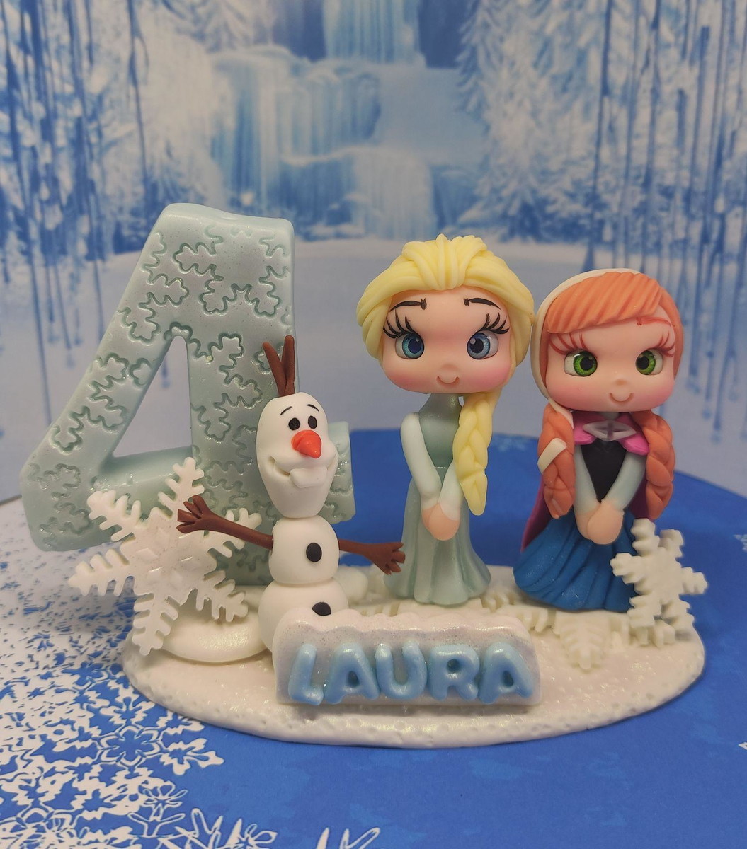 Topo de Bolo Frozen