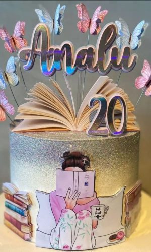 Topo de Bolo Livros