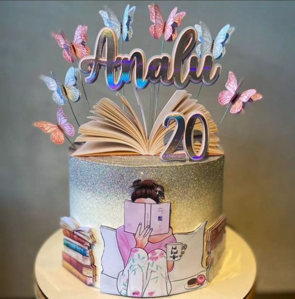 Topo de Bolo Livros
