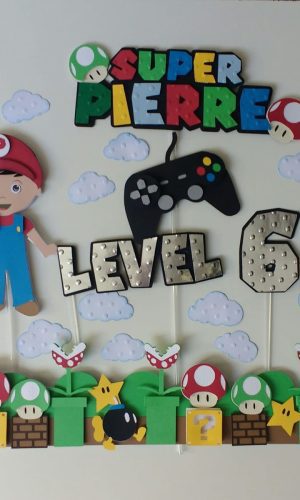 Arquivo Topo de Bolo - Menino Mario
