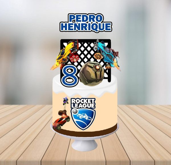 Topo de Bolo Rocket League