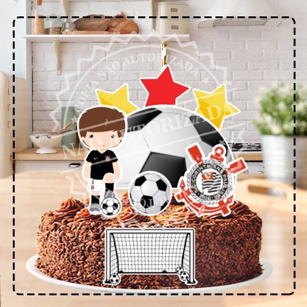 TOPO DE BOLO TIMES FUTEBOL - ARQUIVO DIGITAL