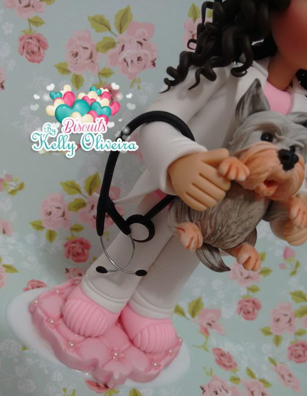 Topo de Bolo Veterinária - Imagem 3