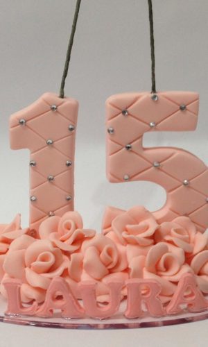 Vela Topo de Bolo 15 Anos