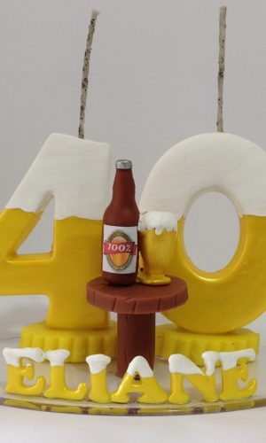 Vela Topo de Bolo Boteco