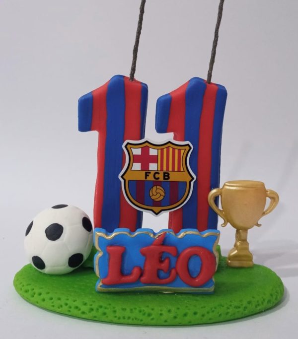 Vela Topo de Bolo Futebol - Imagem 4