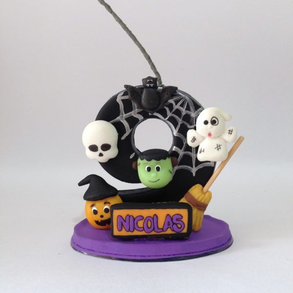 Vela Topo De Bolo Halloween - Imagem 4