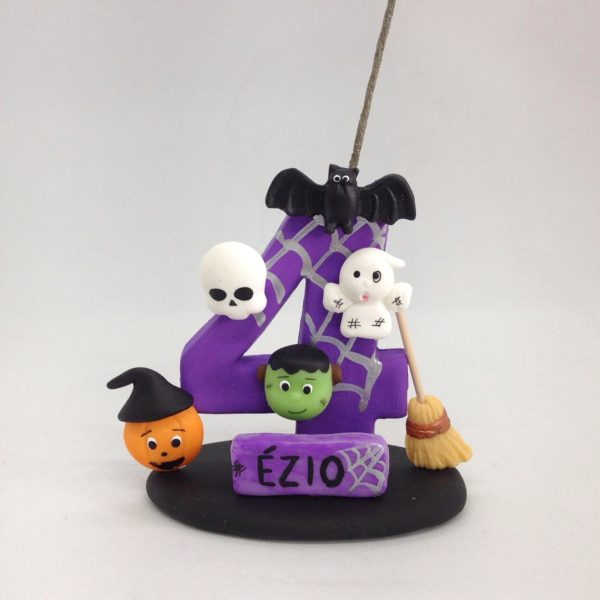 Vela Topo De Bolo Halloween - Imagem 5