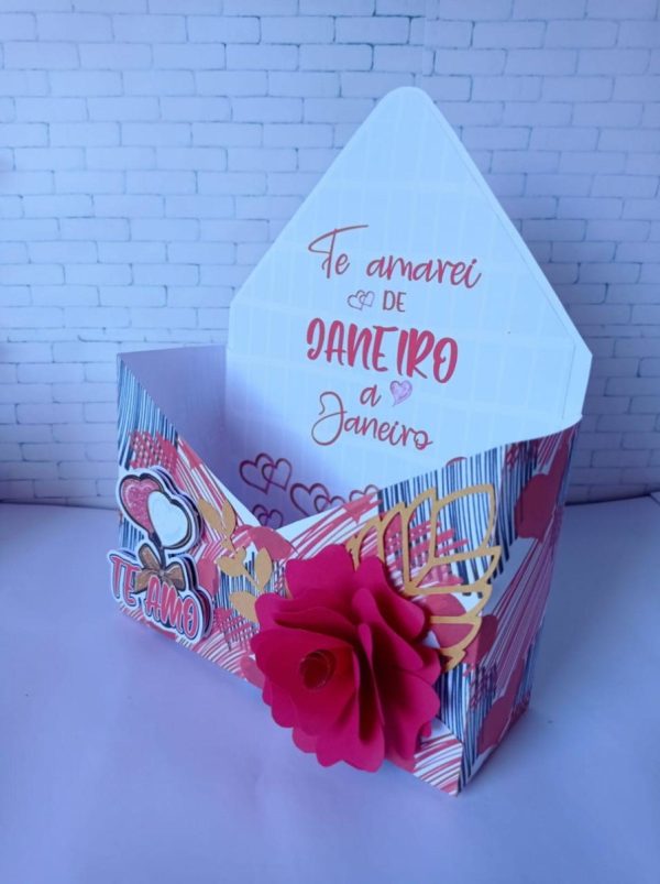 ARQUIVO CAIXA ENVELOPE DIA DOS NAMORADOS #14074