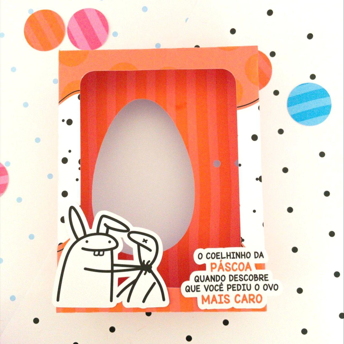 ARQUIVO CAIXA PARA OVO DE COLHER 350g FLORK DE PASCOA #13827 - Imagem 3
