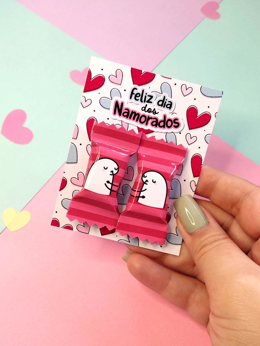 Arquivo Card para 2 Balas Flork Dia dos Namorados #14087