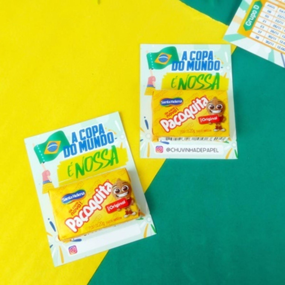 Arquivo Card para Paçoca Copa do Mundo 2022 Brasil #15455 - Imagem 2