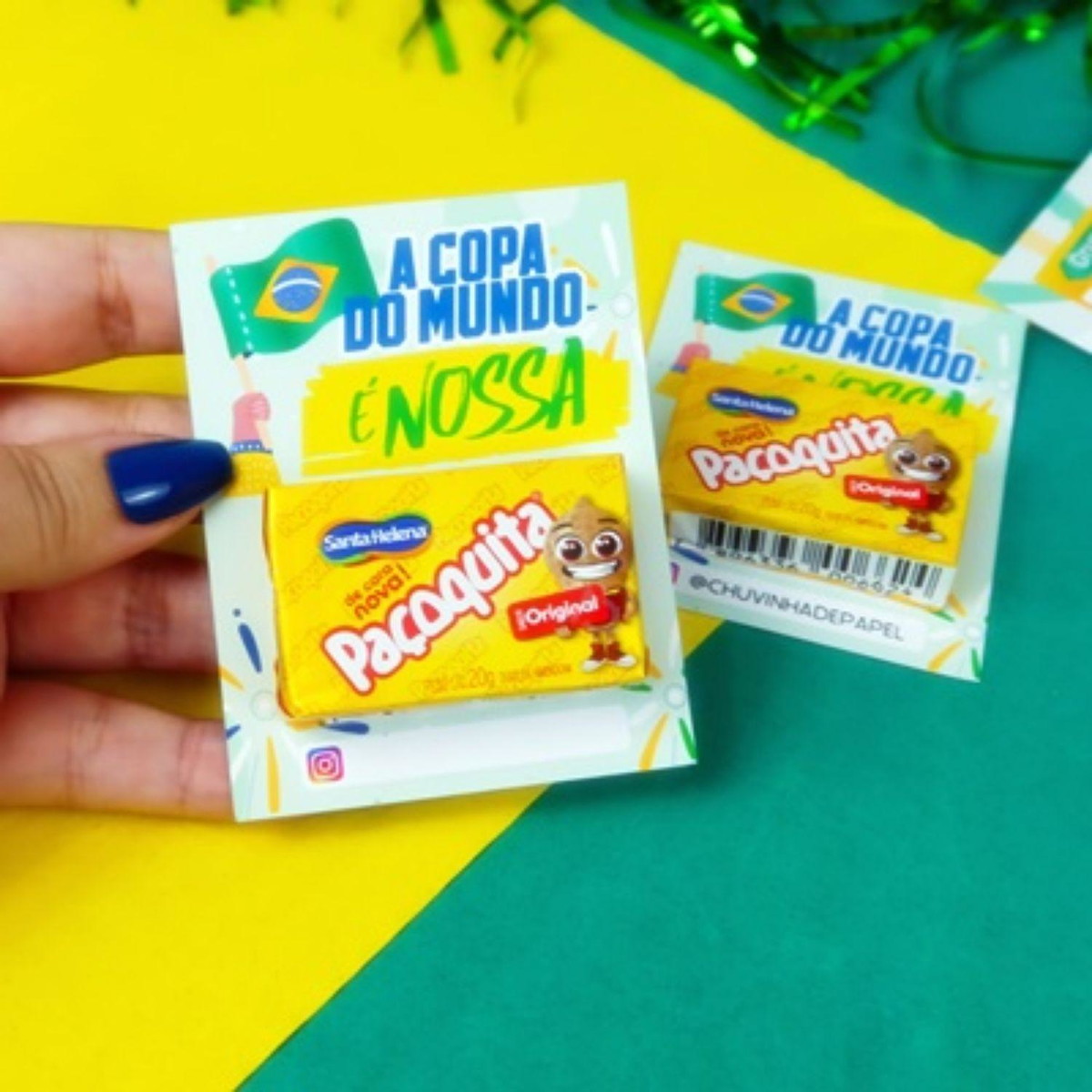 Arquivo Card para Paçoca Copa do Mundo 2022 Brasil #15455