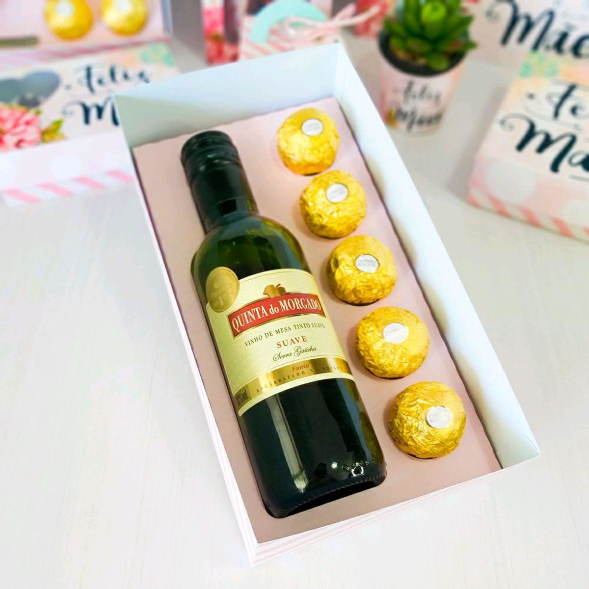 ARQUIVO CORTE CAIXA MINI VINHO E 5 DOCES DIA DAS MÃES #5006
